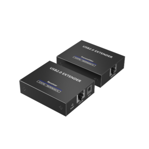 Kit EXTENSOR USB 2.0 de 4 Puertos para Distancias de Hasta  150 m | Soporta USB 2.0, USB 1.1 y USB 1.0 | UTP Cat 5e/6/6a/7 | Soporta Switch Gigabit | Ideal para Cǭmaras WEB, Impresoras, Escǭner, Memorias, Mouse, etc.