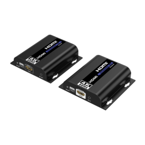Kit extensor para distancias de hasta 200 metros | Resoluci??n 4K @60Hz | Cat 6 | Conexi??n uno a uno y uno a muchos hasta 120 mts | Compatible con Switch gigabit | Control IR