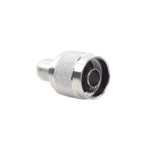 Conector N Macho para 75 Ohm de Anillo Plegable para cable RG-11, Niquel /Oro /Tefl??n.