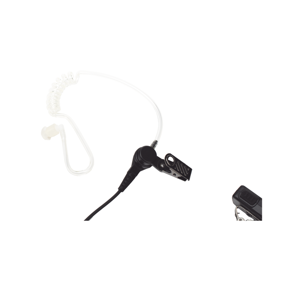 Micr??fono - aud??fono de tubo acǧstico transparente de grado mǸdico con conector de dos pines para MOTOROLA, ABELL Y HYTERA - Imagen 4