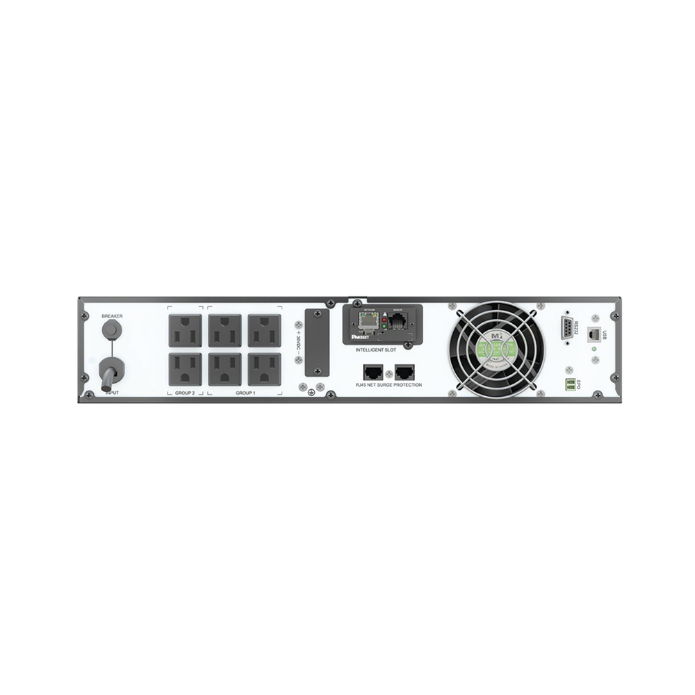 UPS SmartZone de 1000 VA/1000 W, Online Doble Conversi??n, Entrada 120 Vca NEMA 5-15P, Onda Senoidal Pura, 2 UR, Con 6 Tomas NEMA 5-15R, Incluye Tarjeta de Red y Kit de Rieles - Imagen 4