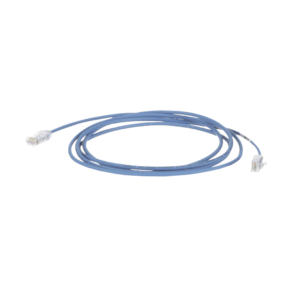 Cable de Parcheo TX6, UTP Cat6, Di?metro Reducido (28AWG), Color Azul, 7.62 Metros (25 Pies)