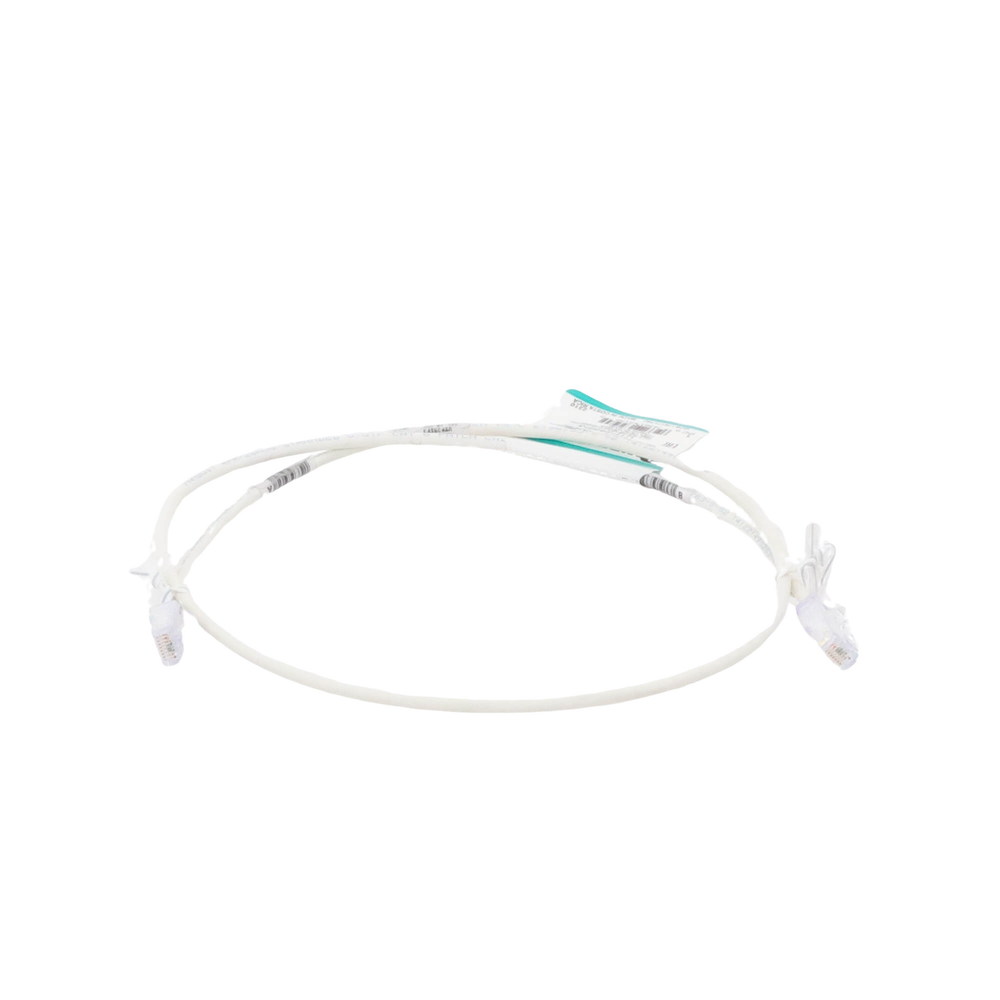 Cable de Parcheo TX6, UTP Cat6, Di?metro Reducido (28AWG), Color Blanco Mate, 0.91 Metros (3 Pies) - Imagen 2