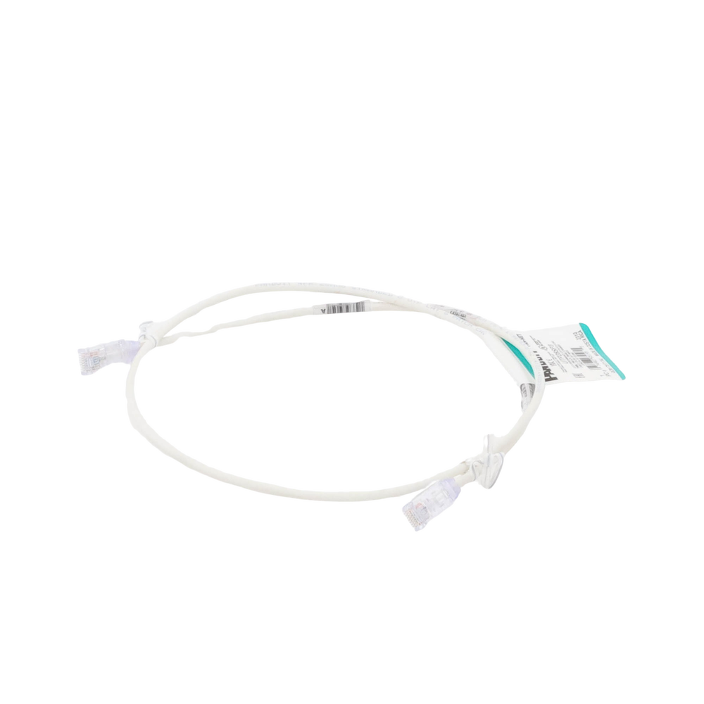 Cable de Parcheo TX6, UTP Cat6, Di?metro Reducido (28AWG), Color Blanco Mate, 0.91 Metros (3 Pies) - Imagen 3