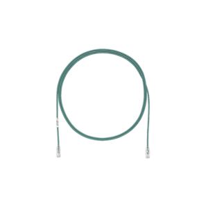 Cable de Parcheo TX6, UTP Cat6, Di?metro Reducido (28AWG), Color Verde, 2.74 Metros (9 Pies)