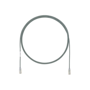 Cable de Parcheo UTP Cat6A, CM/LSZH, Di?metro Reducido (28AWG), Color Verde, 0.3 Metros (1 Pie)