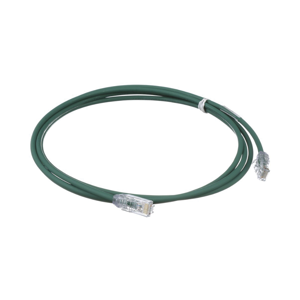 Cable de Parcheo UTP Cat6A, CM/LSZH, Di?metro Reducido (28AWG), Color Verde, 0.91 Metros (3 Pies) - Imagen 2