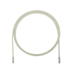 Cable de Parcheo UTP, Cat6A, 24 AWG, CM, Color Gris, 5.18 Metros (17 Pies)