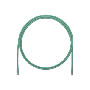 Cable de Parcheo UTP, Cat6A, 24 AWG, CM, Color Verde, 2.13 Metros (7 Pies)