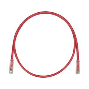 Cable de Parcheo TX6, UTP Cat6, 24 AWG, CM, Color Rojo, 30.48 Metros (100 Pies)