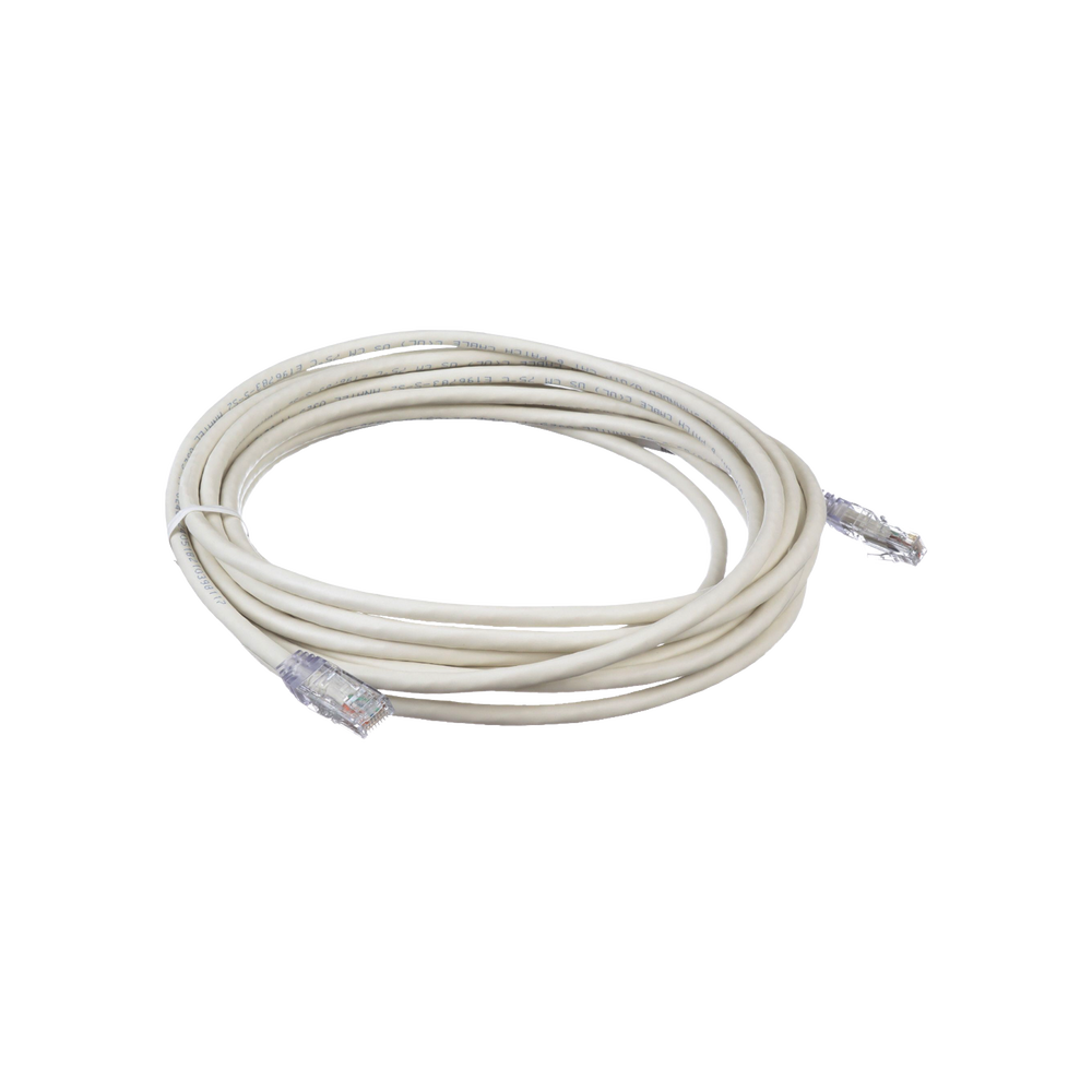 Cable de Parcheo TX6, UTP Cat6, 24 AWG, CM, Color Blanco, 6.1 Metros (20 Pies) - Imagen 2