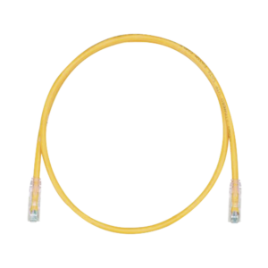 Cable de Parcheo TX6, UTP Cat6, 24 AWG, CM, Color Amarillo, 9.14 Metros (30 Pies)