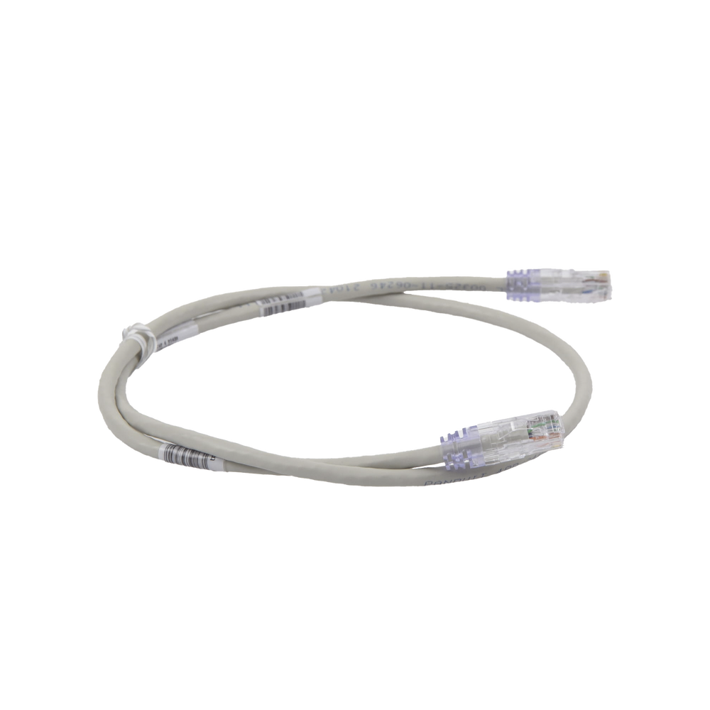 Cable de Parcheo TX6, UTP Cat6, 24 AWG, CM, Color Gris, 0.91 Metros (3 Pies) - Imagen 2