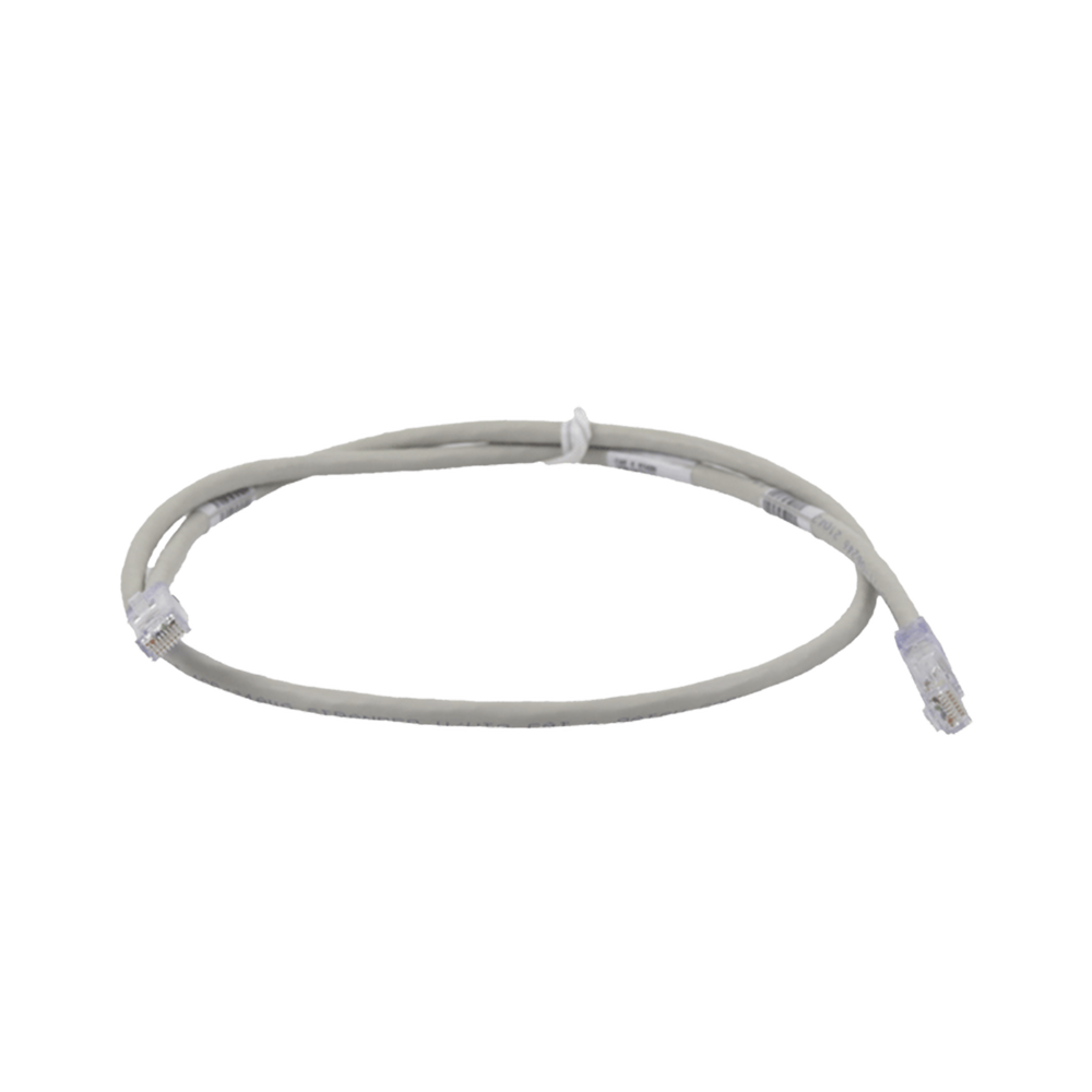 Cable de Parcheo TX6, UTP Cat6, 24 AWG, CM, Color Gris, 1.52 Metros (5 Pies)
