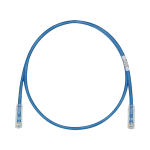 Cable de Parcheo TX6, UTP Cat6, 24 AWG, CM, Color Azul, 1.83 Metros (6 Pies)