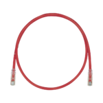 Cable de Parcheo UTP, Cat6A, 24 AWG, CM, Color Rojo, 21.34 Metros (70 Pies)