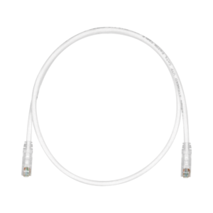 Cable de Parcheo TX6, UTP Cat6, 24 AWG, CM, Color Blanco Mate, 2.74 Metros (9 Pies)