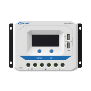 Controlador Solar de Carga PWM 12/24/36/48 V 45 A, Salida USB, con Display