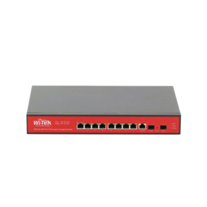 Switch Administrable Capa 2 de 8 puertos 10/100/1000 PoEaf/at + 2 x SFP Gigabit, con respaldo para energ??a solar