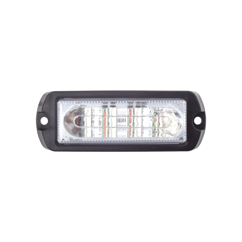 Luz Auxiliar Ultra Brillante X13 de 4 LEDs, color Rojo, con mica transparente. - Imagen 3