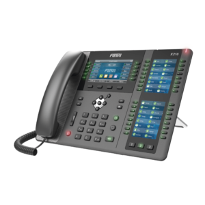 TelǸfono IP ideal para recepci??n hasta 20 l??neas SIP, PoE, 106 botones DSS, Bluetooth integrado para diademas, puertos Gigabit, soporta recepci??n video