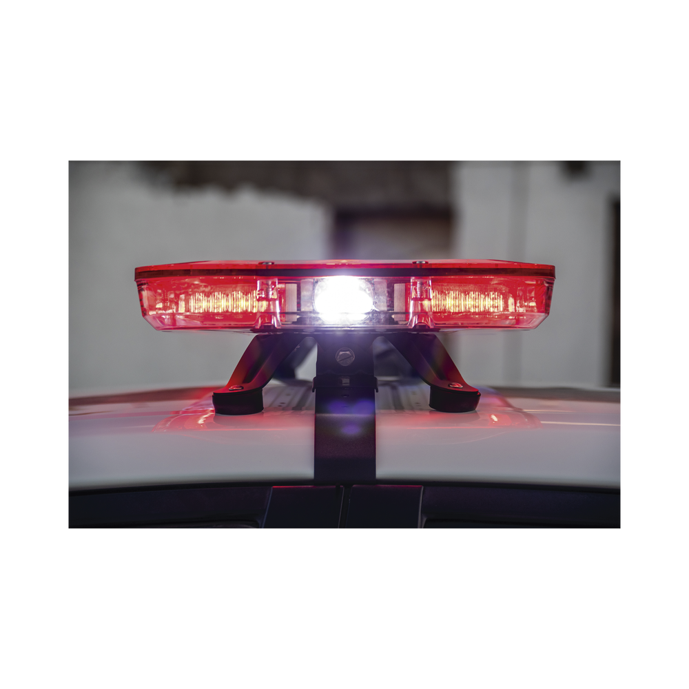 Barra de luces de 47" rojo/azul, 88 LED, con control de tráfico en color rojo/azul, ideal para equipar unidades de seguridad pública - Imagen 5