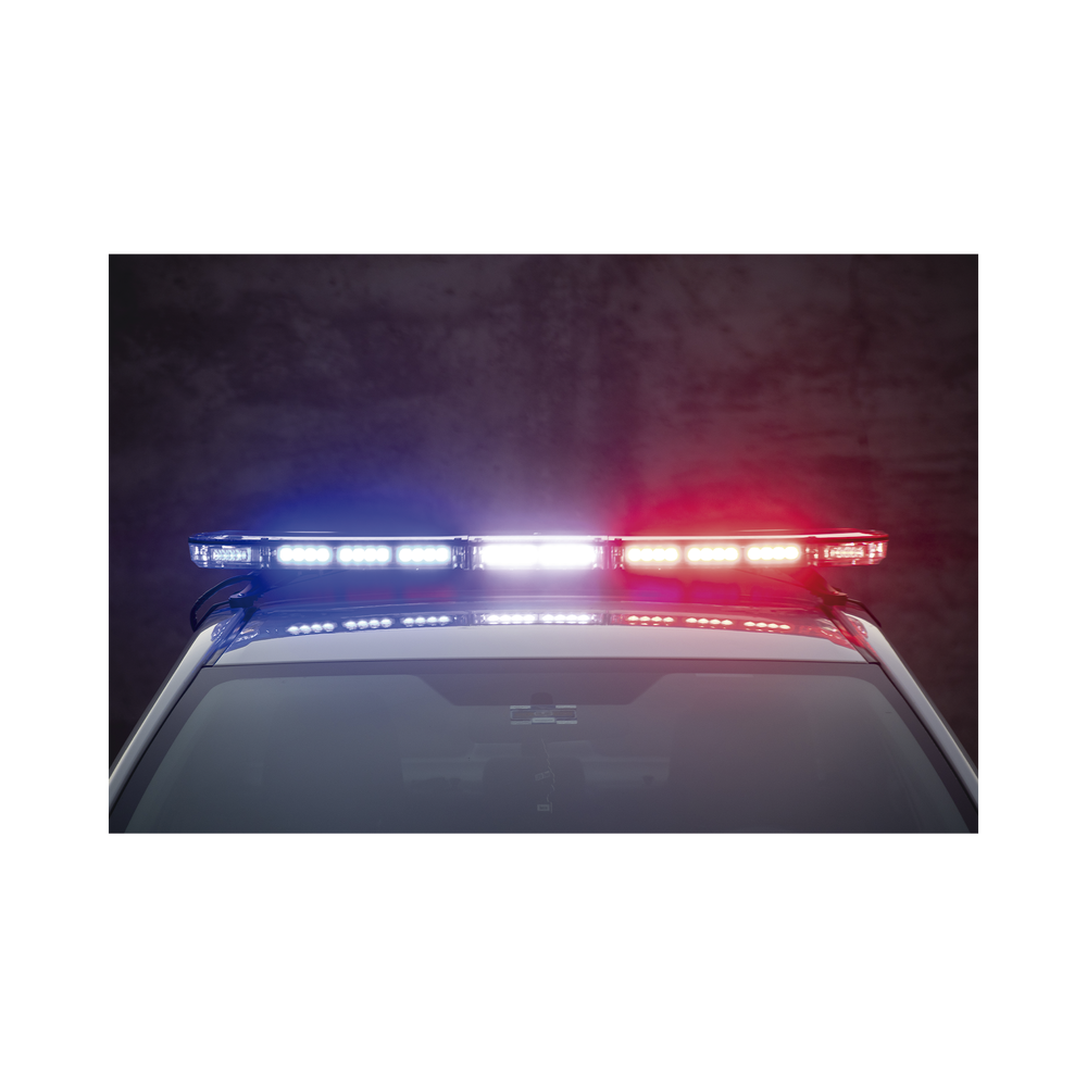 Barra de luces de 47" rojo/azul, 88 LED, con control de tráfico en color rojo/azul, ideal para equipar unidades de seguridad pública - Imagen 6