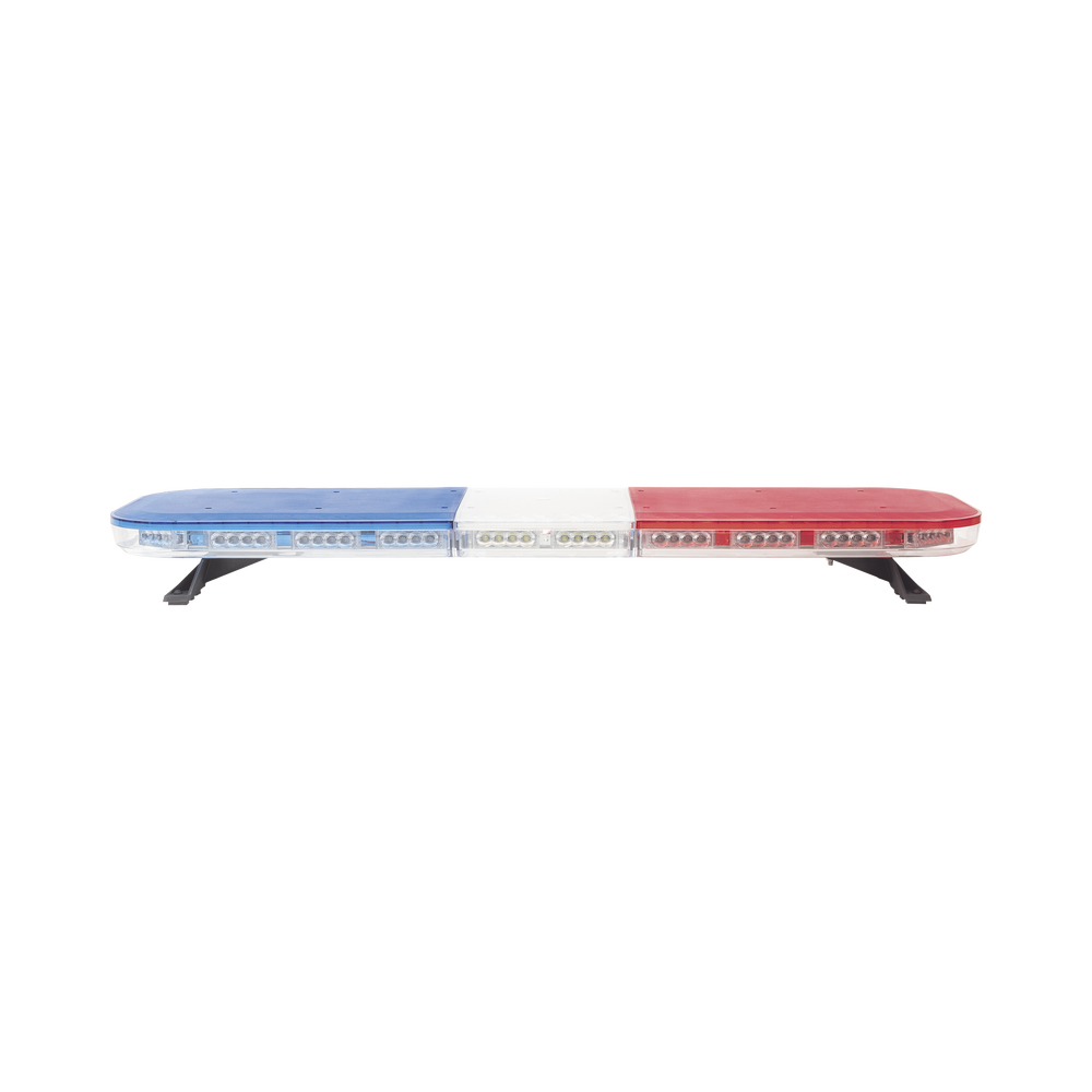 Barra de luces de 47" rojo/azul, 88 LED, con control de tráfico en color rojo/azul, ideal para equipar unidades de seguridad pública - Imagen 2