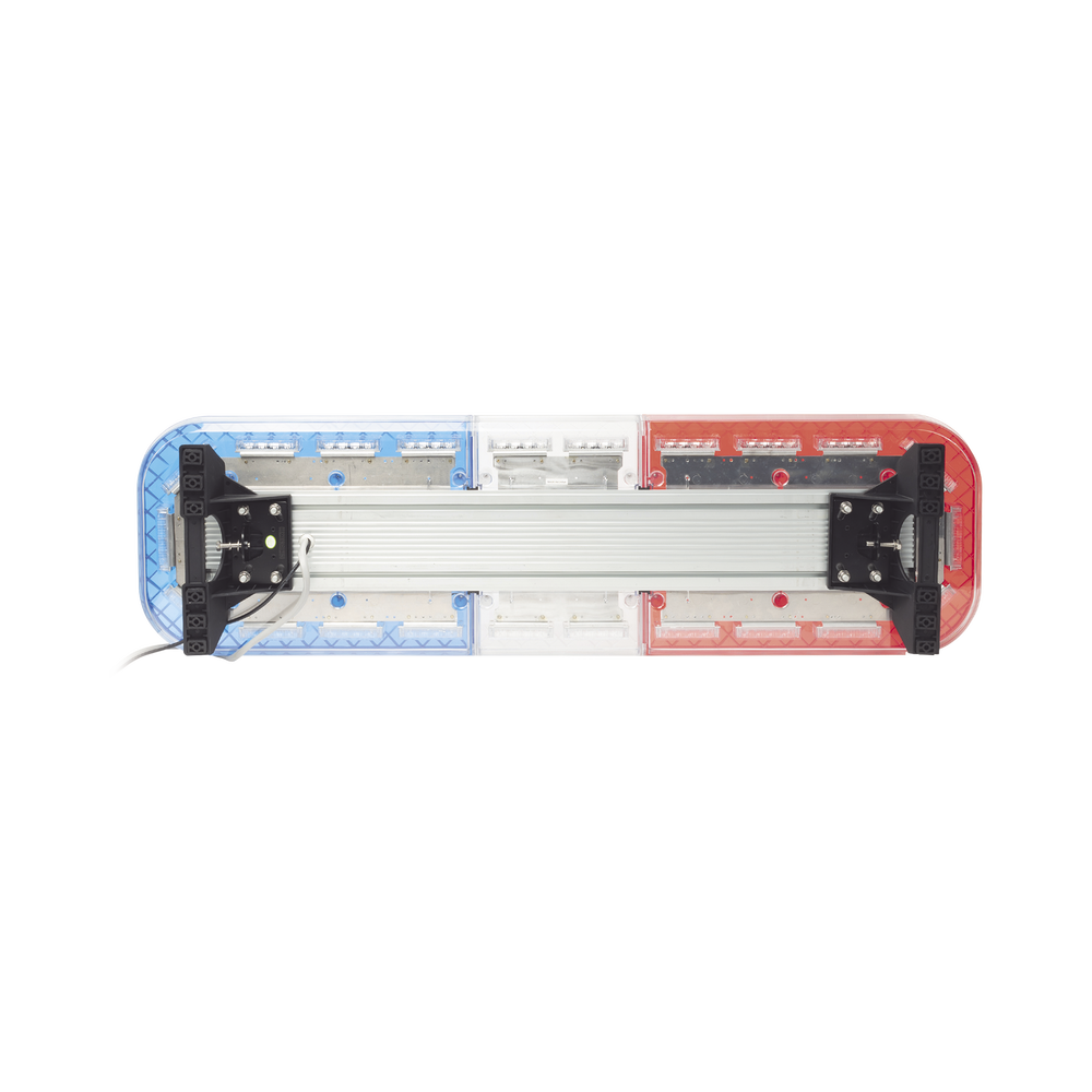 Barra de luces de 47" rojo/azul, 88 LED, con control de tráfico en color rojo/azul, ideal para equipar unidades de seguridad pública - Imagen 4