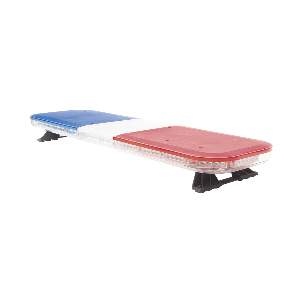 Barra de luces de 47" rojo/azul, 88 LED, con control de tráfico en color rojo/azul, ideal para equipar unidades de seguridad pública - Imagen 3