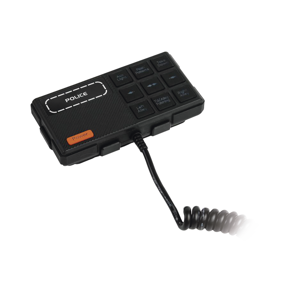 Barra de luces LED de 46" Rojo/Azul/Ambar , De 132 LEDs, Controlador Incluido, Ideal para Equipar Unidades de Seguridad Publica - Imagen 6