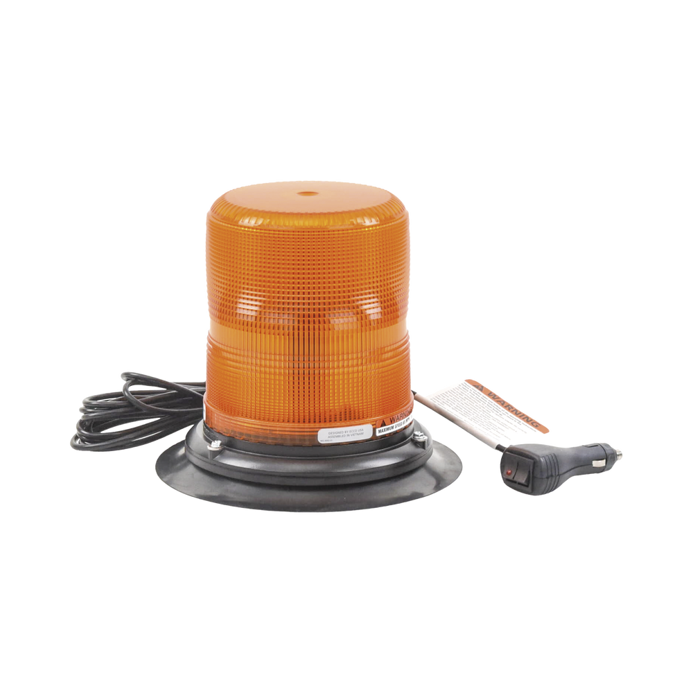 Baliza LED color ámbar con montaje magnético de succión DE 7″ de altura ...