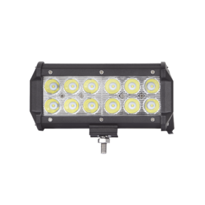 Barra de Luz de 12 LED, 1500 Lúmenes, 18 watts, 10-30 Vcc, IP67, 6.5 pulgadas