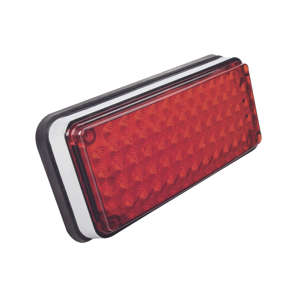 Luz de Advertencia de 7X3", Color Rojo, Ideal para Ambulancias - Imagen 3