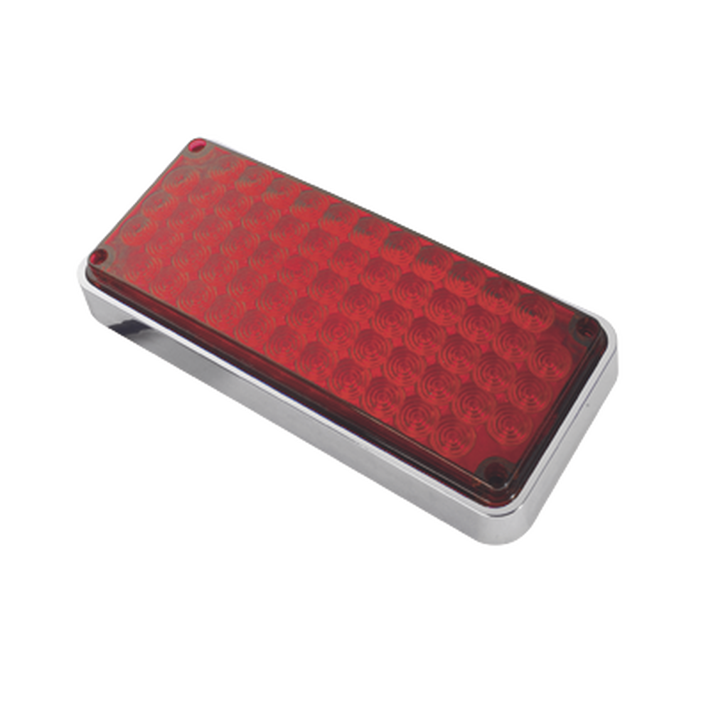 Luz de Advertencia de 7X3", Color Rojo, Ideal para Ambulancias - Imagen 4