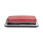 Luz de Advertencia de 6X4", Color Rojo, Ideal para Ambulancias