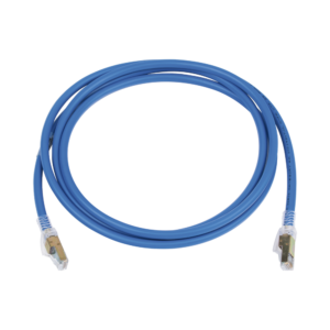 Patch Cord Z-MAX Cat6A UTP, CM/LS0H, 2.13 Metros (7 Pies), Color Azul