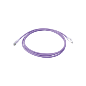 Patch Cord Z-MAX Cat6A S/FTP, CM/LS0H, 2.13 Metros (7 Pies), Color Violeta, Versi?n Bulk