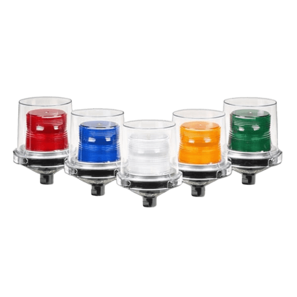 Luz de advertencia LED para ubicaciones peligrosas Electraray®, UL y cUL Homologado UL y cUL para Clase I, División 2, Grupos A, B, C y D; Clase II División 2, Grupos F y G; Clase III , 240 VCA, color Rojo, parpadeo predeterminado - Imagen 2