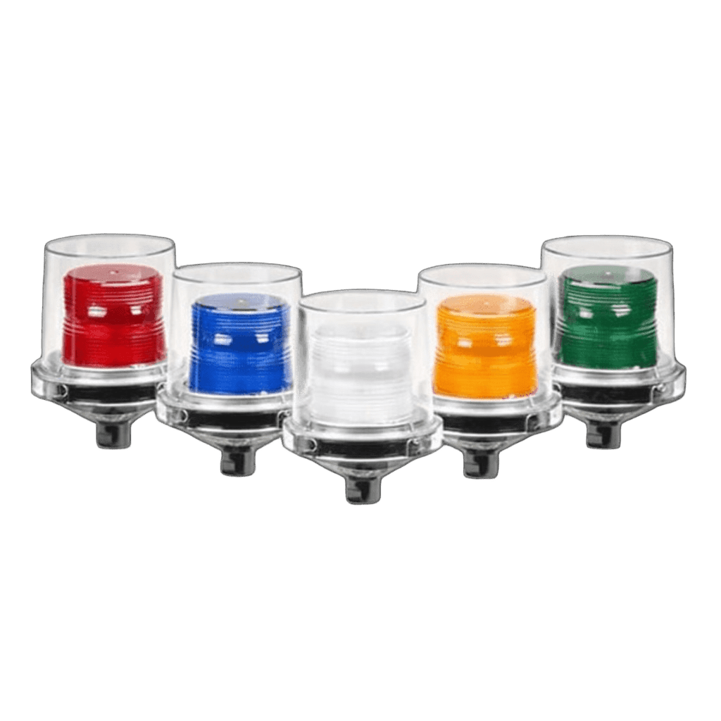 Luz de advertencia LED para ubicaciones peligrosas Electraray®, UL y cUL para Clase I, División 2, Grupos A, B, C y D; Clase II División 2, Grupos F y G; Clase III, 24 VCD, color Ámbar, parpadeo predeterminado - Imagen 2