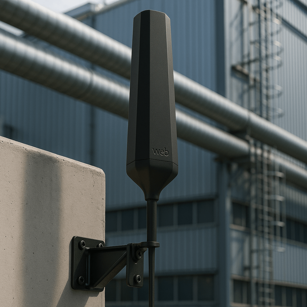 Antena Hexagonal Exterior HEX 360 / 617-894 MHz 6.0 dBi / 1000-1710 MHz 7.5 dBi / 1710-2200 MHz 7.0 dBi / Omnidireccional / Compatible Todas Operadoras Norteamericanas / Material ASA IP67 / VSWR <2.5:1 / Potencia Mǭxima 10W / Incluye Montaje de - Imagen 5