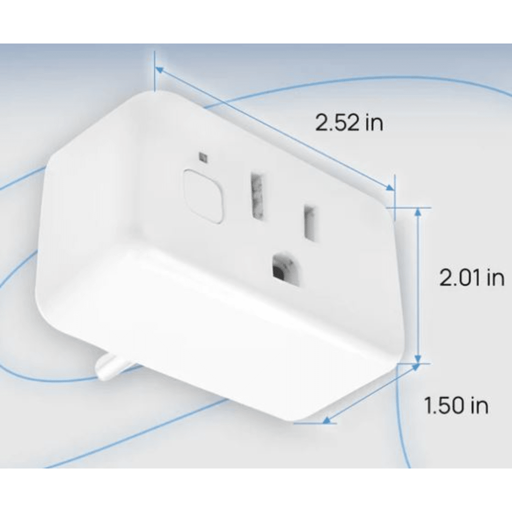 Adaptador PlugIn inalámbrico WIFI/ Nube P2P / Medición de consumo/ Soporta Google y Alexa / 15A - Imagen 4