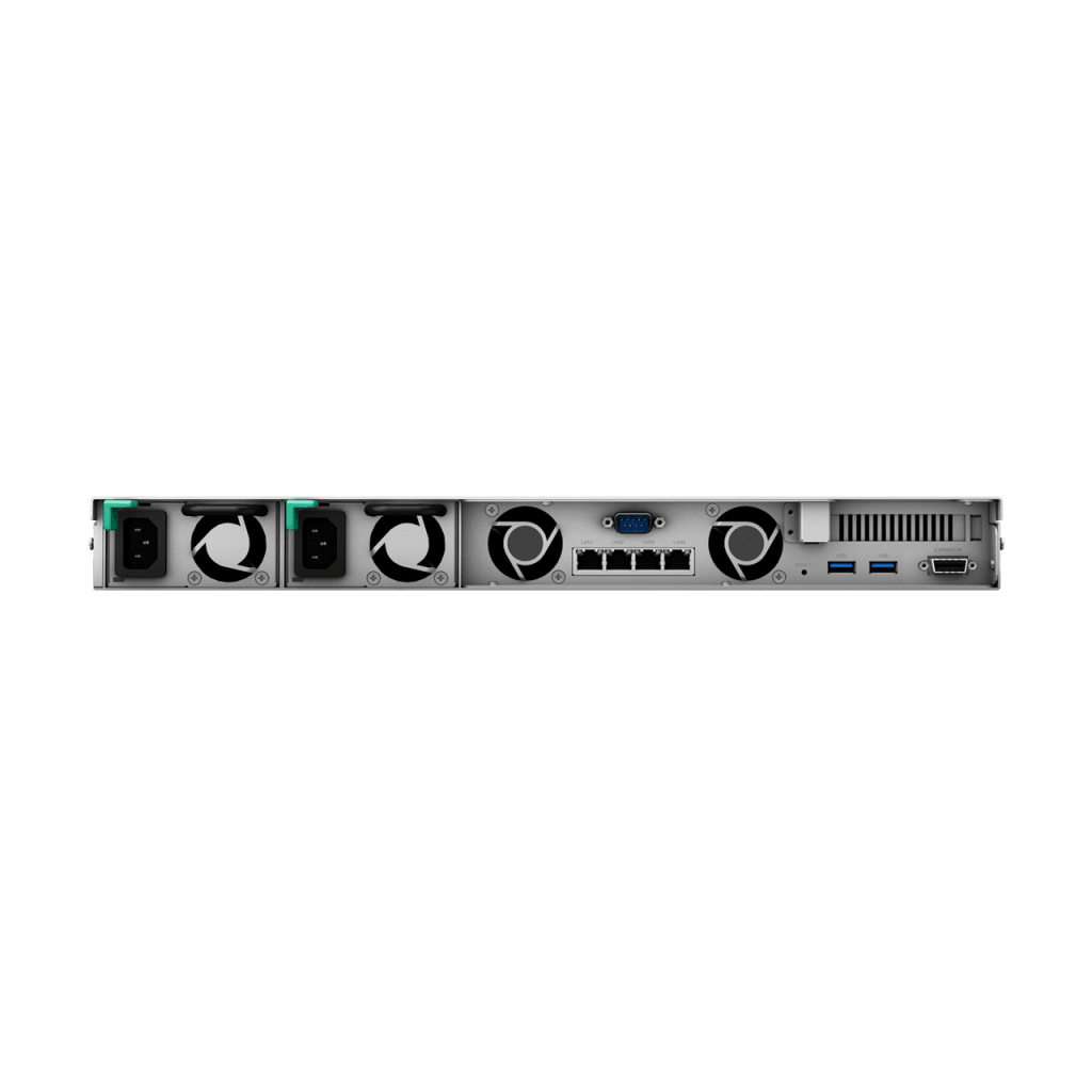 NAS RackStation RS1619xs+ | 4 Bah??as | CPU Intel Xeon D-1527 Quad-Core | 8 GB DDR4 ECC (Ampliable a 64 GB) | 2 Ranuras M.2 NVMe/SATA | 4 Puertos LAN 1GbE | Soporte 10GbE Opcional | Escalable hasta 16 Bah??as. - Imagen 7