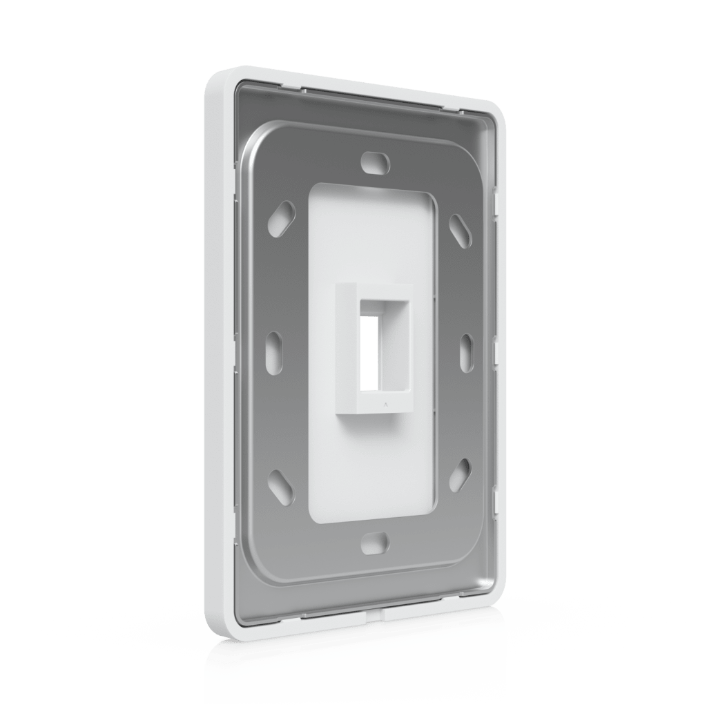 Placa de Pared Vertical Universal para Keystone de 1 Puerto con Cubierta Pintable, Acabado Personalizable, Paquete con 4 Piezas - Imagen 4