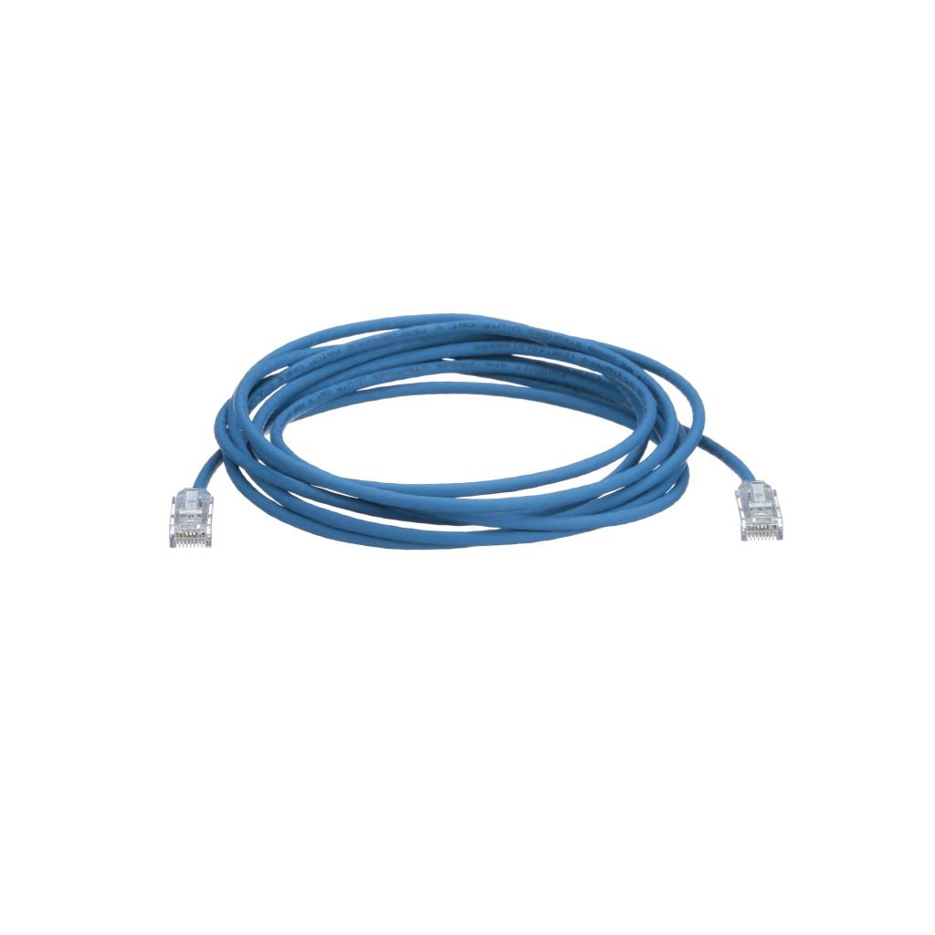 Cable de Parcheo TX6, UTP Cat6, Di?metro Reducido (28AWG), Color Azul, 30 Metros (98.43 Pies) - Imagen 2