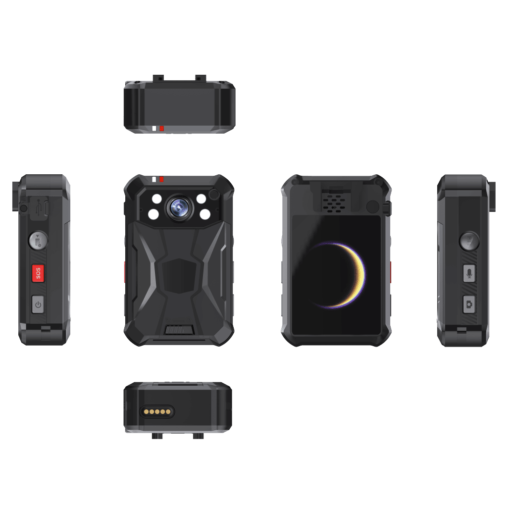 Body Camera Portǭtil / Grabaci??n a 2K / Pantalla 2.4" LCD / IP68 / H.265 / 64 GB de Almacenamiento / GPS / WIFI / 3G y 4G / Fotos de Hasta 40 Megapixel / Micr??fono Integrado - Imagen 2