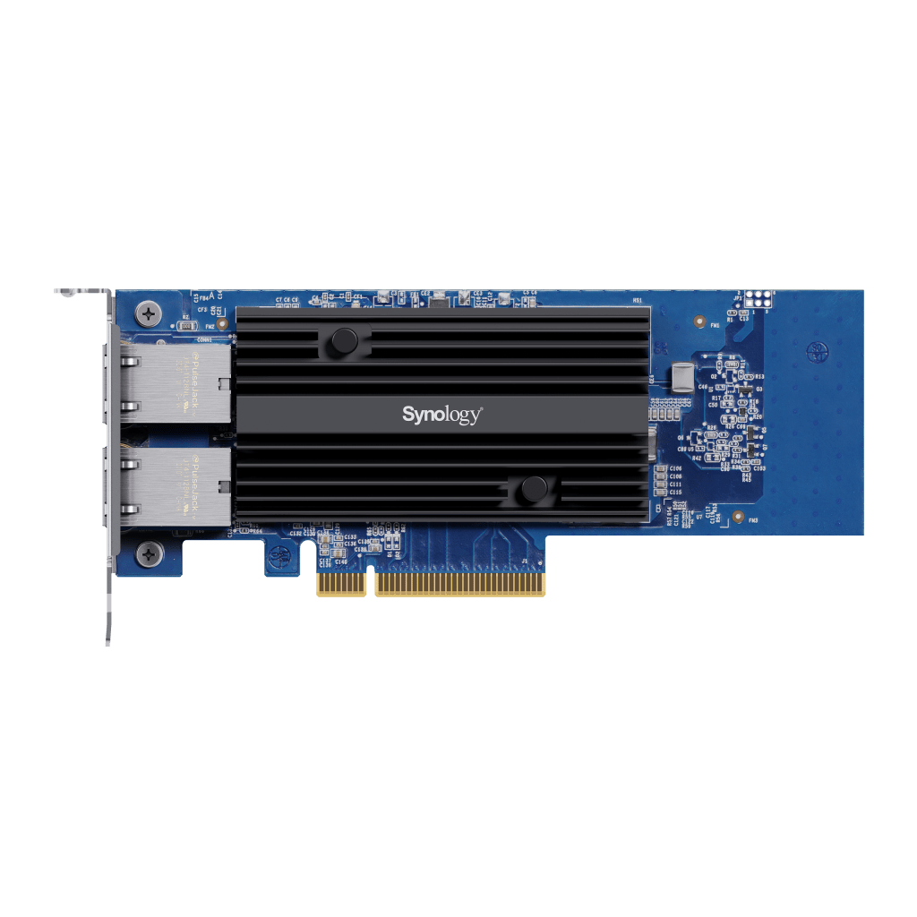 Adaptador de Red Synology E10G30-T2 | Doble Puerto 10 GbE | PCIe 3.0 x8 | Compatible con Synology | Link Aggregation. - Imagen 2