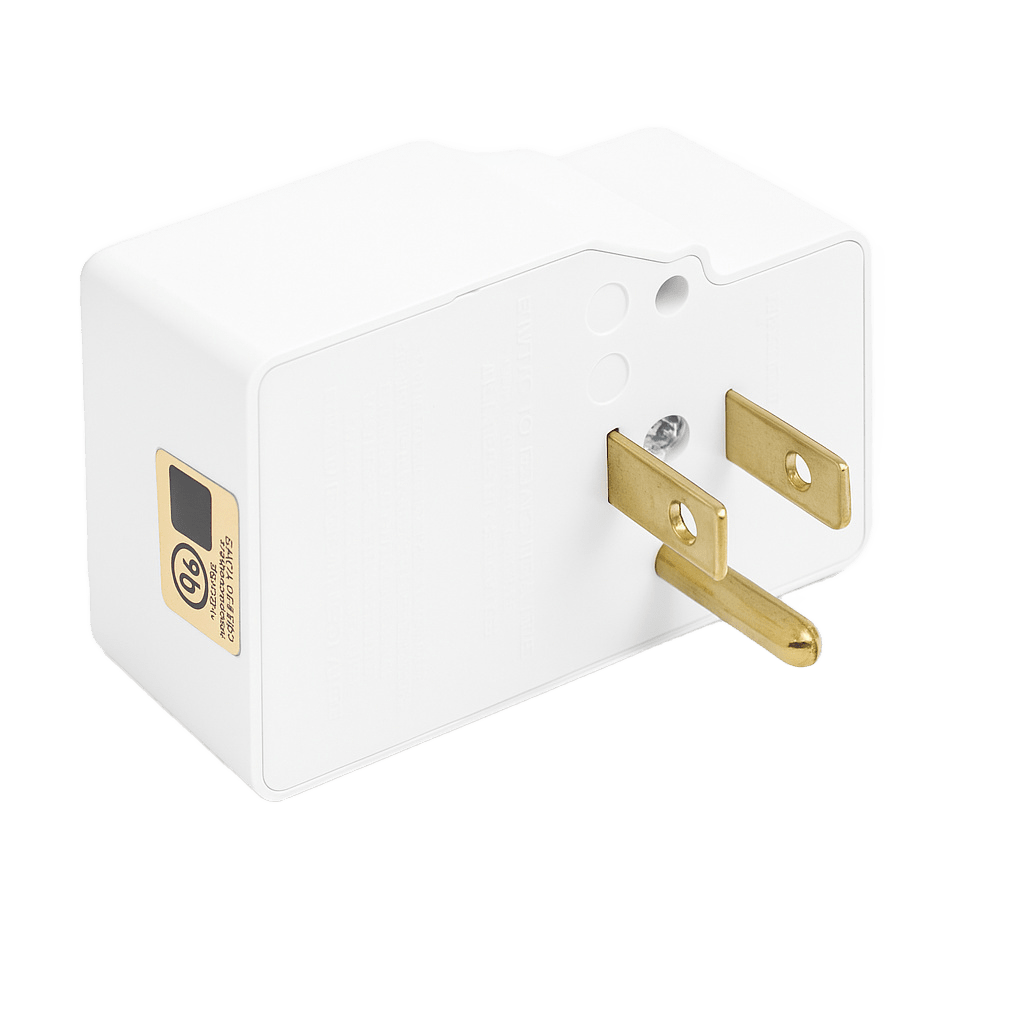 Protector Plug Pared / 120 VCA 15 A / 40,000 A / LED Diagn?stico / Transformadores de Alarma - Imagen 2