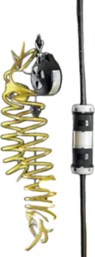 Conector Industrial con Bloqueo de Media Vuelta / 30 A 250 V CA / 3 Polos 4 Hilos / Nema L15-30R / Color Blanco y Negro. - Imagen 2