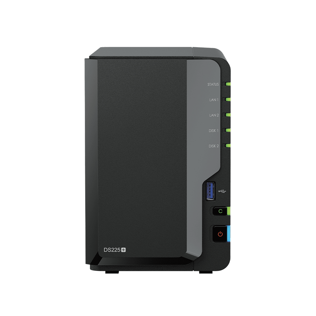 NAS DiskStation DS225+ | 2 Bah??as | Intel Celeron J4125 | 2 GB DDR4 | Hasta 40 TB | Puertos 1GbE y 2.5GbE | USB 3.2 Gen 1 | Compatible con RAID | Synology DSM. - Imagen 2